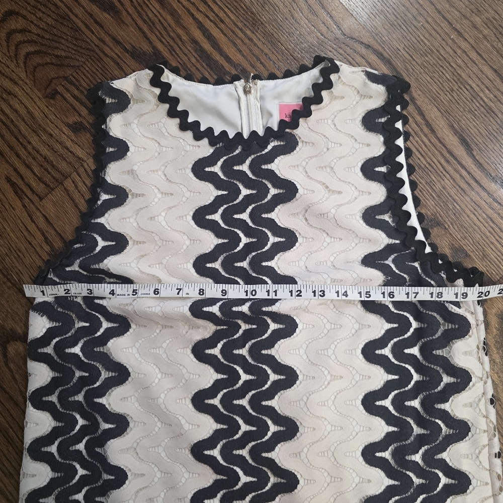 Kate Spade Sand Dune Lace Shift Dress Size 12 - Picture 8 of 10